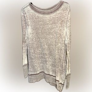 Purple heathered shirt, size medium